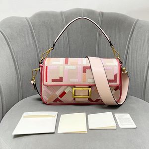 Bolsa de alta qualidade Mulheres Bolsa de ombro Luxurys Designers Multicolor Letter Canvas Antiga Fashion Woman Bags Crossbody Bags 1111