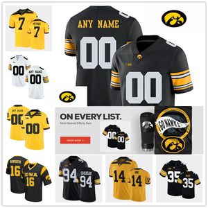 2022 NCAA Özel Iowa Hawkeyes Futbol Jersey 76 Tyler Elsbury 4 Leshon Williams 95 Logan Jones 5 Jestin Jacobs 71 Mark Kallenberger 69 Tyler Endres 5 Oliver Martin