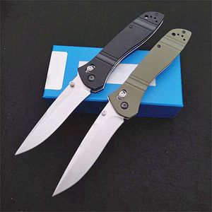 Special Offer 710 Pocket Folding Knife D2 Satin Blade G10 Handle Outdoor Camping Hiking EDC Knives With Retail Box