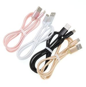 Typ-C-Kabel, geflochtenes Micro-USB-Kabel, 1 m, 0,25 m, Schnellladekabel, Typ-C-Datenkabel für Samsung S9 S10 Smartphone