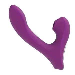 NXY Vibrators New Clitoris Sucking Female Masturbation Device Strong Shock Second Av Fun Egg Skipping sex toys Products 220426