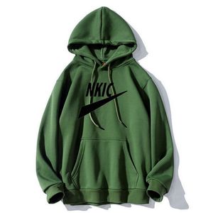 Men's Brand Fleece Hoodies Long Sleeve Casual Printing Letter Sweatshirt Spring Hip Hop Pullover Sports Top Male Hooded Sweatshirt