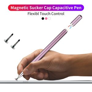 Magnetic Stylus On Android Phone Capacitive Pen For iPad iPhone Tablet Touch Screen Pencil For Samsung Xiaomi Huawei 2