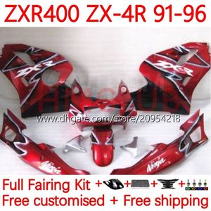 Bodykit für KAWASAKI NINJA ZXR 400 CC ZX-4R ZXR400 91 92 93 94 95 96 Verkleidung 19Nr