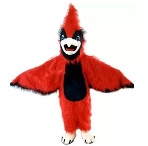 Mascot rossa Eagle Bird Maschetto Abito Halloween Abito abiti personalizzati di carnival di alta qualità in costumi da parata Outfit in costumi