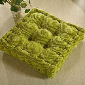 Cushion/Decorative Pillow Thicken Square Corncob Tatami Seat Office Chair Cushion Soft Sofa For Home Floor Decor Textile Knee 38*38cm