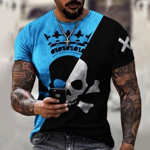 Men's T-Shirts Rose Print T-Shirt 2022 Design Style Big Bed Wasteland Comfortable Breathable Quick Drying Fabric