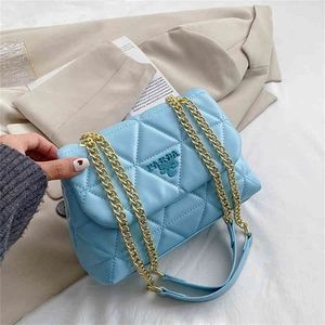 Vendita in fabbrica borsa a catena con filo ricamato moda autunno e inverno sconto super basso