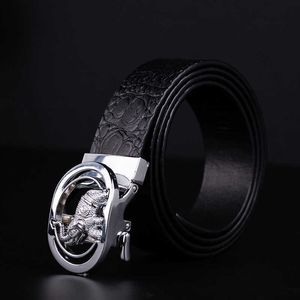 wholesale TopSelling men's wedding belt top leather automatic belts alloy leisure business men's high-end Classic luxury waistband