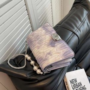 Fashion Gradient tie-dye color Shoulder Messenger Bag Can be carried across the arm Women handbag Suit spring and summer color relaxed feeling Totes