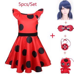 Flickans klänningar Baby Girls Costume Girl Birthday Party Tutu Dress Kids Halloween grils outfit Ladybird Fancy Dressgirl's