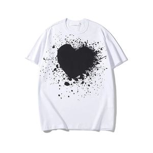 Play Designer Mens t Shirts Heart Badge Brand Fashion Womens Short Sleeve Cotton Top Polo Shirt Clothing 11