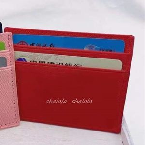 NEUE Luxus-Mini-Kartenhalter-Geldbörse Mode solide Dreieck-Geldbörse Designer-Kreditkarteninhaber Männer Frauen kleine Clutch-Taschen mit Gold s266D