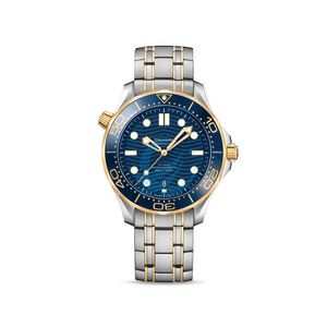 Luksusowe zegarki modowe dla męskich mechanicznych zegarków niestandardowy Man OMG Diver-300-m Serie