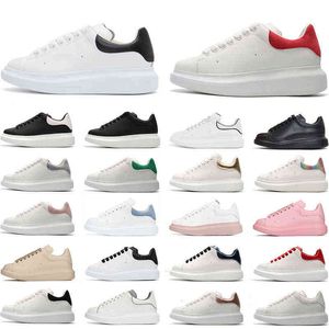 Platform Shoes Men Women Running Shoe Black White Reflective Green Pink Red beige Suede Leather Mens Womens Trainers Sports Sneakers Online