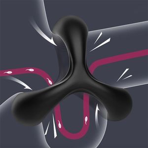Wholesale toy for man dick rings for sale - Group buy Sex toy massager Penis Cock Ring on for Men Delay Ejaculation Erection Shop Toys Couple toy Man Dick Enlarger s
