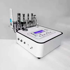 Elektroporation Nadel freie Mesotherapiemaschine Mikrodermabrasion Peeling Ultraschall RF -Kühlbehandlung Haut Scrubber Sauerstoffstrahl -Sprühgerät Bio -Meso -Therapie