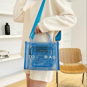 2023 Borse di tela firmate Borse da donna casual estive Borsa da spiaggia di moda Borsa per la spesa di lusso Borsa a tracolla stampata con lettere Donna Crossbody