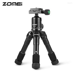 Zomei -45 Portable Mini Tabletop Tripod With 5 Sections Quick Release Plate For SLR DSLR Camera Smartphones Tripods Loga22