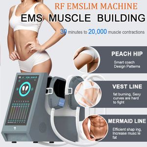 Tragbare Gewichtsverlust RF Emslim Körper Abnehmen Gebäude Muskelstimulator EMT HIEMT Maschine Hohe Intensität Schönheit Ausrüstung
