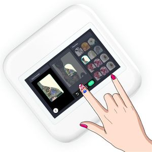 Moduli di automazione intelligenti Tavoli per nail art Schermo da 7 pollici Controllo APP Stampante automatica Pittura Adesivi fai-da-te Kit di strumenti per manicureIntelligente