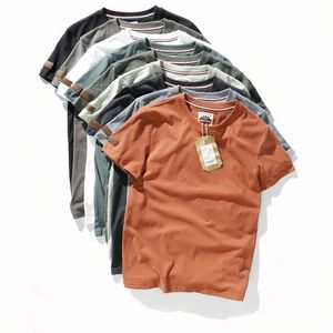 Ankunft Kurzarm Europäische und amerikanische Herren-T-Shirt Plus Size Hochwertige Tops T-Shirt für Promotion-Großhandel T-Verkauf 220527