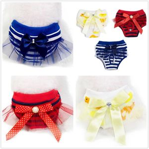 Dog Apparel shorts calcinha calcinha menstruação cuecas de roupas de roupas de macacão Pet Pet