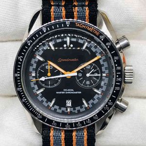 Chronograph Superclone Watch Watches Wristwatch Luxury Fashion Designer Automatisk mekanisk klocka Super Black and White Lattice Automatic Machinery CW028 MENS