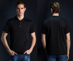 Wysokiej jakości zupełnie nowa męska top haft haftowy krótki rękaw solidny koszula polo homme szczupły mężczyźni odzież camisas polo koszulka s-6xl