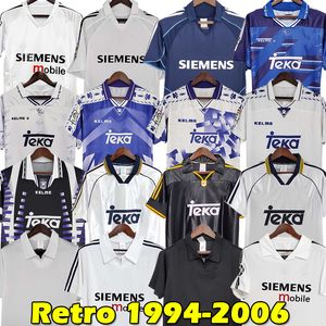 1994 96 97 98 99 Retro soccer jerseys Real 2000 01 02 03 04 05 06 ZIDANE Beckham RAUL HIERRO REDONDO GUTI R.CARLOS Ramos MORIENTES Madrids McManaman Football Shirts top