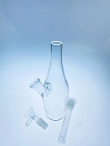 Glas-Shisha, transparente Ölbohranlage, Bong, Sake-Flasche, Rauchpfeife, 14 mm Gelenk, Fabrikverkauf