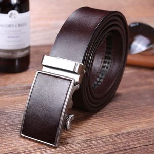 Cinture Hongmioo 2022 Cintura da uomo con fibbia automatica Cintura da uomo in vera pelleCintureCinture