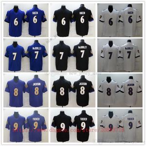 Jerseys de futebol universitário de filmes costurei 6 PatrickQueen 7 tracemcsorley 8 Lamarjackson 9 Justintucker Breathable Sport High Quality Man