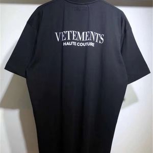 LA MODA È LA MIA PROFESSIONE Vetements Tee Uomo Donna 1 1 Maglietta Haute Couture di alta qualità Top manica corta 220623