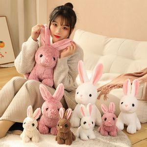 20cm New Rabbit Plush Toys Cute Bunny Doll Wedding Doll Girl Gift