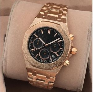 2022 All The Crime Watch Quartz Watch Dial Work Leisure Fashion Scanning Tick Sports Watches Relógios de pulso para homens