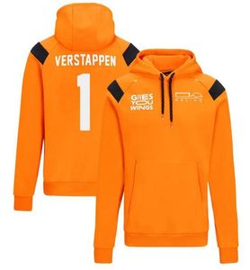 2022 spring new F1 racing riding hooded pullover sweater, the same customization