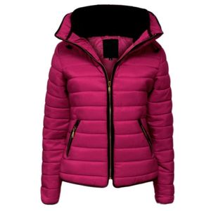 ZOGAA New Autumn Winter Jacket Hooded Women Coat Slim Cottonpadded Short Jackets Female Parka Warm Casual Plus Size Overcoat 201019