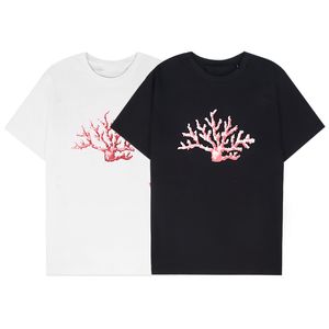 män t shirt designer brev tryck besättning nacke casual sommar andningsbara män kvinnor tshirts fasta färg toppar tees grossist