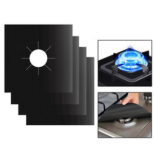 0.2MM Kitchen Cleaning Pad Clean Tool Stove Oil Pad Covers Liners Heat-Resistant Gas Range Protectors Reusable
