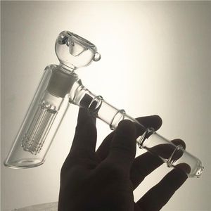 Glas Bubbler Rauchen Glaspfeife Arm Baum Perc Tabak Rauch Wasserpfeifen mit 18mm Bowl Banger