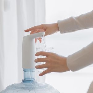 Wholesale usb barrel resale online - Smart Home Control Mini Water Dispenser USB Charging Pump Electric Barrel Office Pure Drinking Wireless Drink