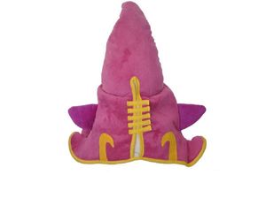 20 個アニメーション周囲の帽子リーグの伝説シリーズ笑コスプレ小道具毛深い妖精魔女ルル紫色の帽子