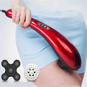 Massager för Body Back Foot Neck and Electric Stick Dolphin Hammer 220602