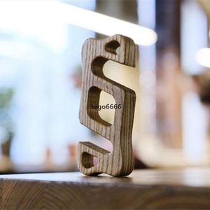 Supporto per telefono in legno a sublimazione Supporto per smartphone Supporto per tablet Supporto per telefono cellulare da scrivania Supporto per cellulare portatile