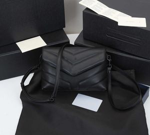 7A kaliteli çanta moda omuz kadın loulou oyuncak tasarımcı crossbody mini deri çanta