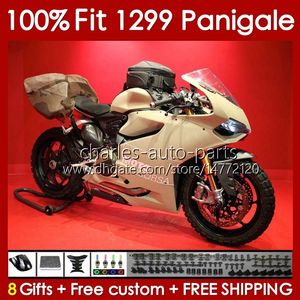 Ducati Panigale 959R 1299R 959S 1299S 2015-2018 차체 140NO.114 959 1299 S R 2015 2017 2017 2018 959-1299 15 16 17 18 OEM 페어링 샴페인 주식