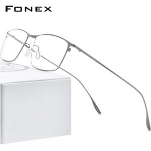Óculos de liga Quadro Homens Quadrado Miopia Prescrição de Prescrição Quadros Full Optical Coreano Eyewear 8105 W220423