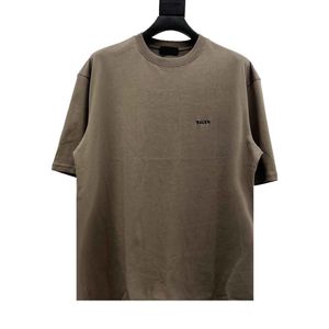 2022 Herren Plus Tees Polos Sommer-Baumwoll-T-Shirt mit Rundhalsausschnitt, bedruckter Tasche, kurzen Ärmeln, übergroß, US-EU-Größe 2qr
