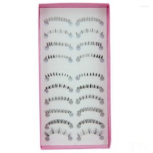 False Eyelashes Pairs Different Style Lower Under Bottom Black Fake Eye Lashes Extension Makeup ToolsFalse Harv22